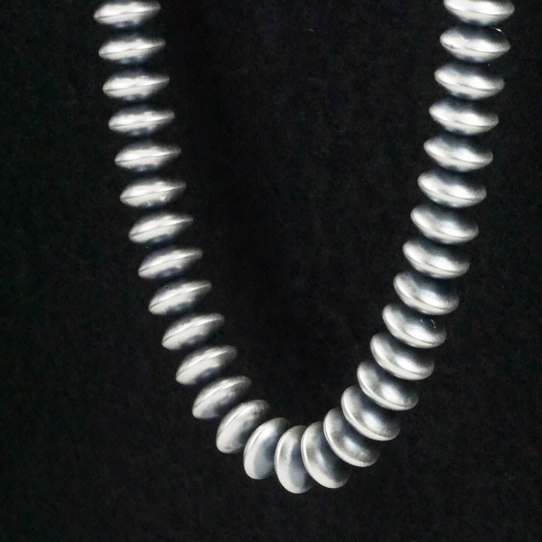 Bryannen Halwood Sterling Silver Navajo Pearl Necklace 20"