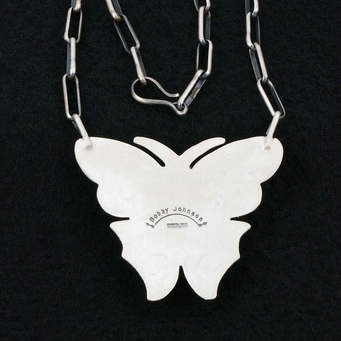Bobby Johnson Turquoise & Sterling Silver Necklace