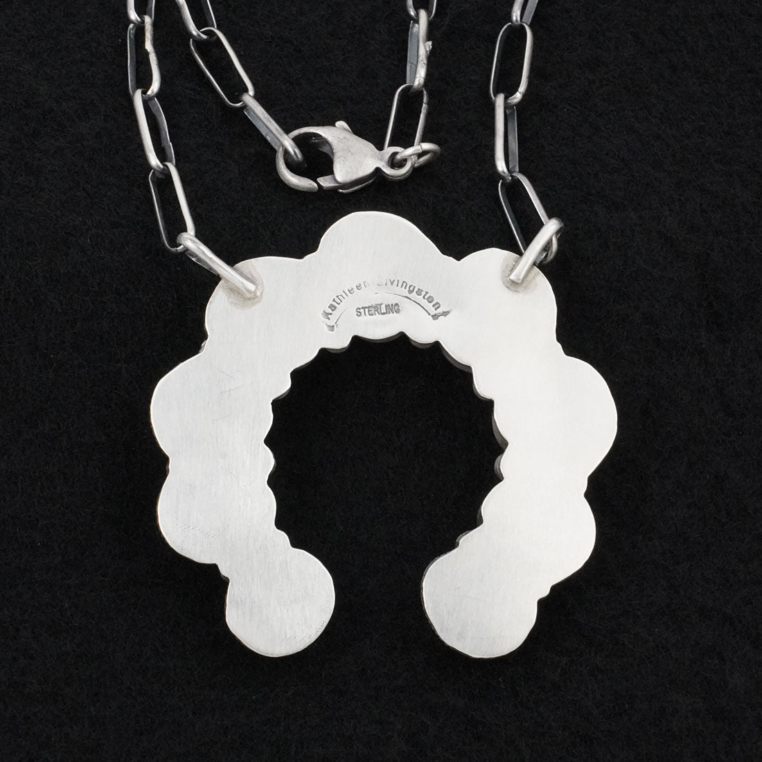 Kathleen Livingston Turquoise & Sterling Silver Necklace