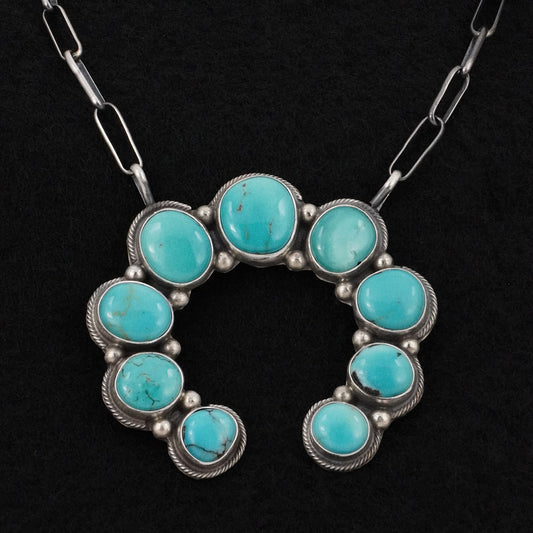 Kathleen Livingston Turquoise & Sterling Silver Necklace