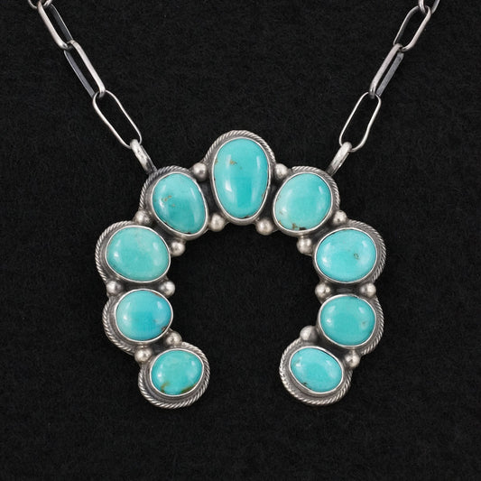 Kathleen Livingston Turquoise & Sterling Silver Necklace