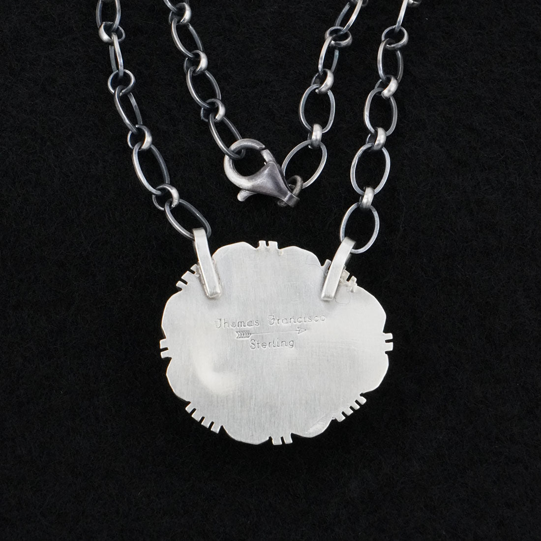 Thomas Francisco Turquoise & Sterling Silver Necklace