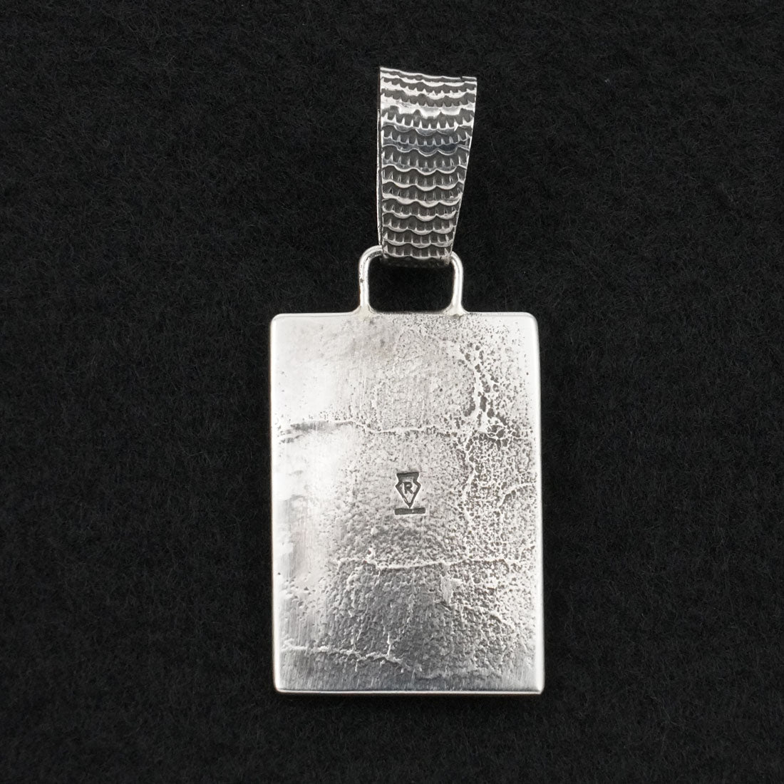 Ernest Rangel Turquoise & Sterling Silver Pendant