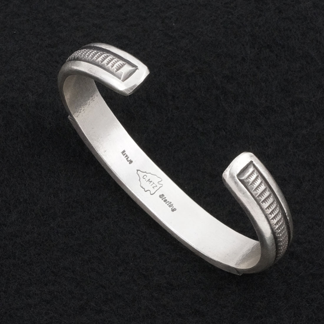 Calvin Martinez Sterling Silver Bracelet