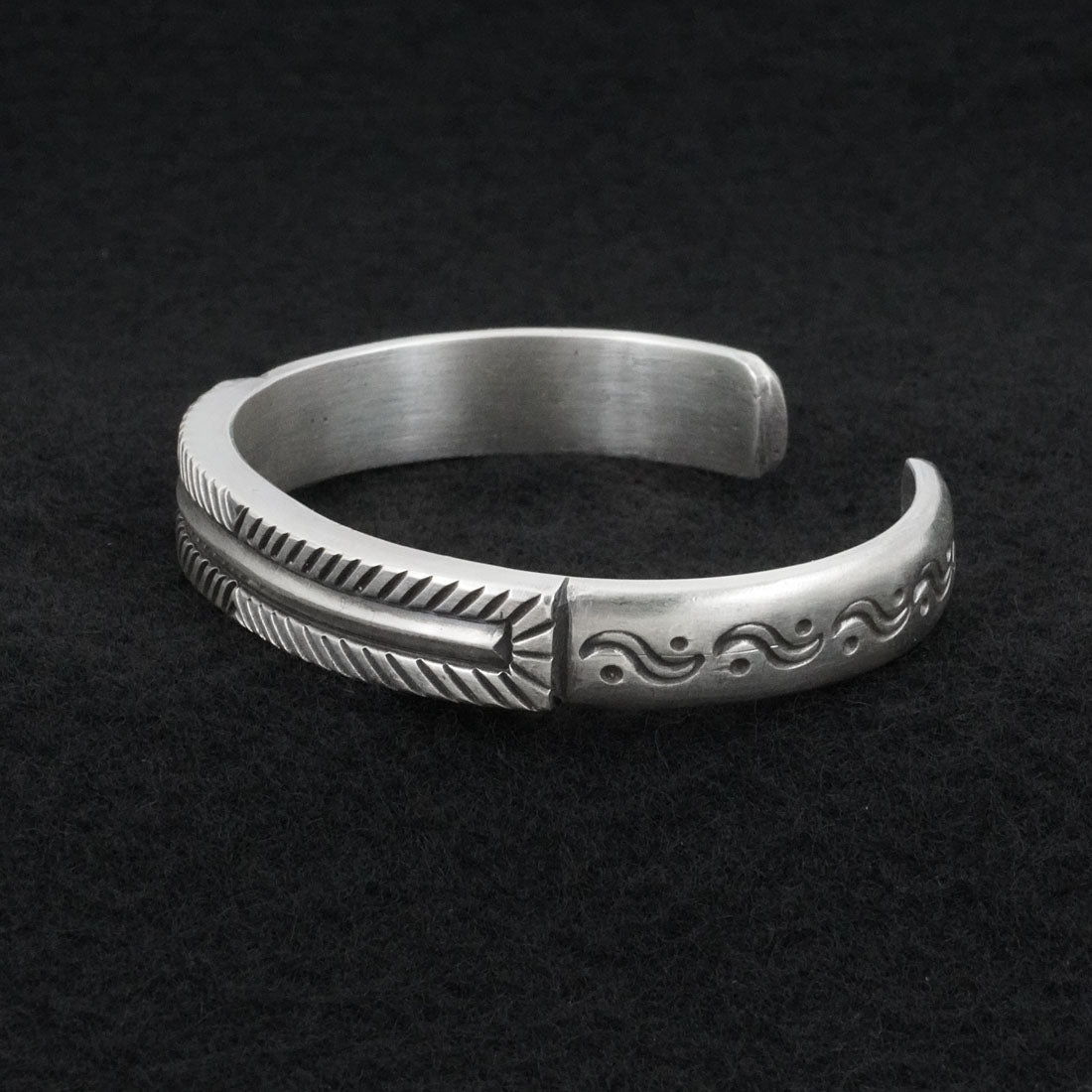 Calvin Martinez Sterling Silver Bracelet
