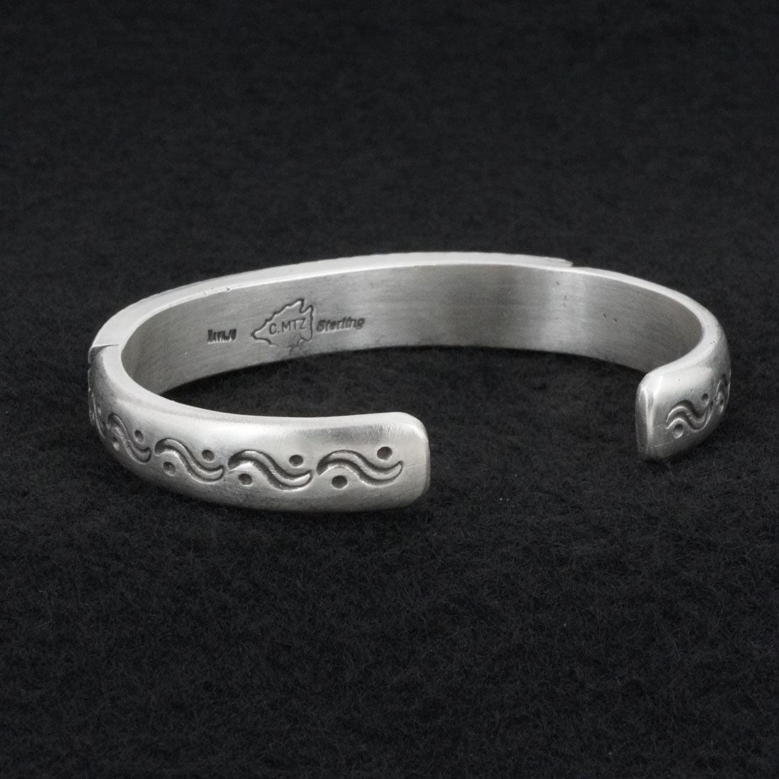 Calvin Martinez Sterling Silver Bracelet