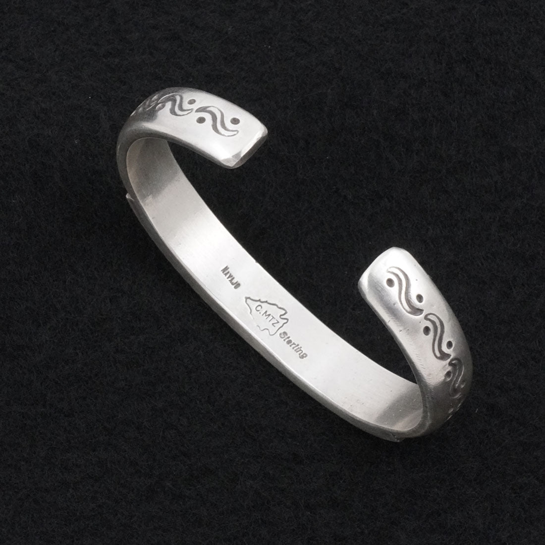 Calvin Martinez Sterling Silver Bracelet