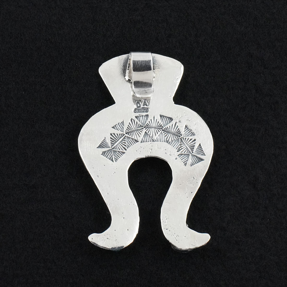 Delbert Arviso Turquoise & Sterling Silver Pendant