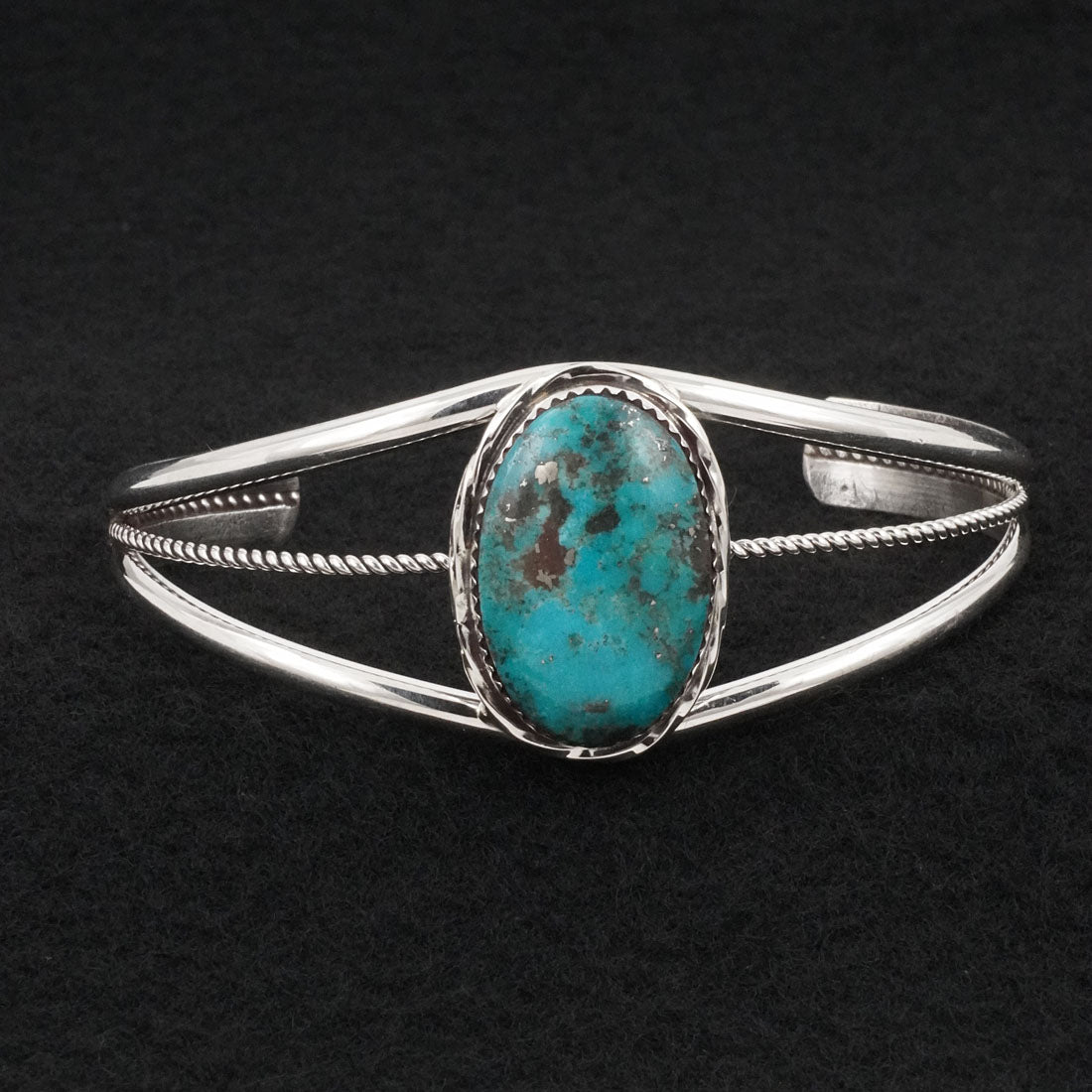 Ernest Hawthorne Turquoise & Sterling Silver Bracelet