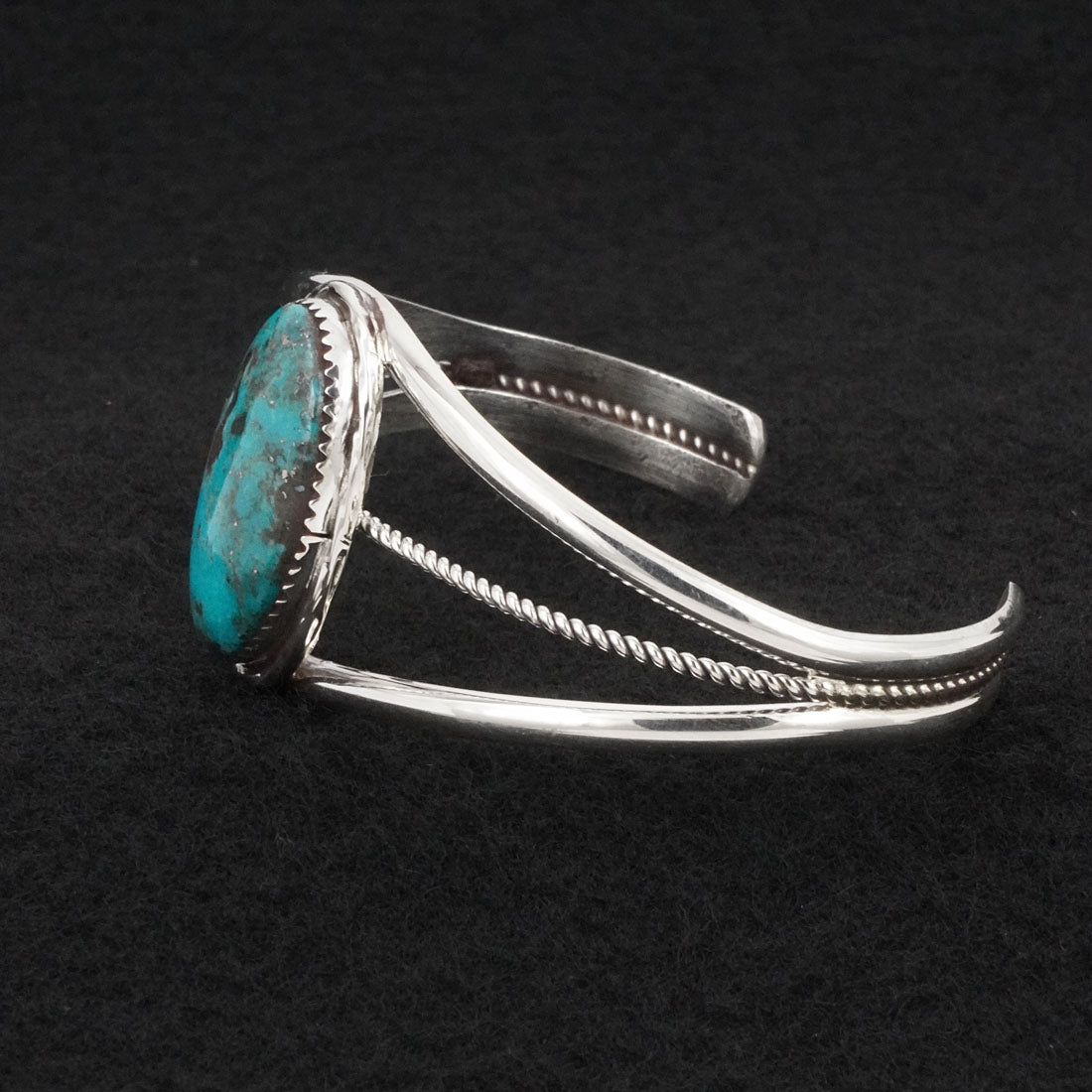 Ernest Hawthorne Turquoise & Sterling Silver Bracelet