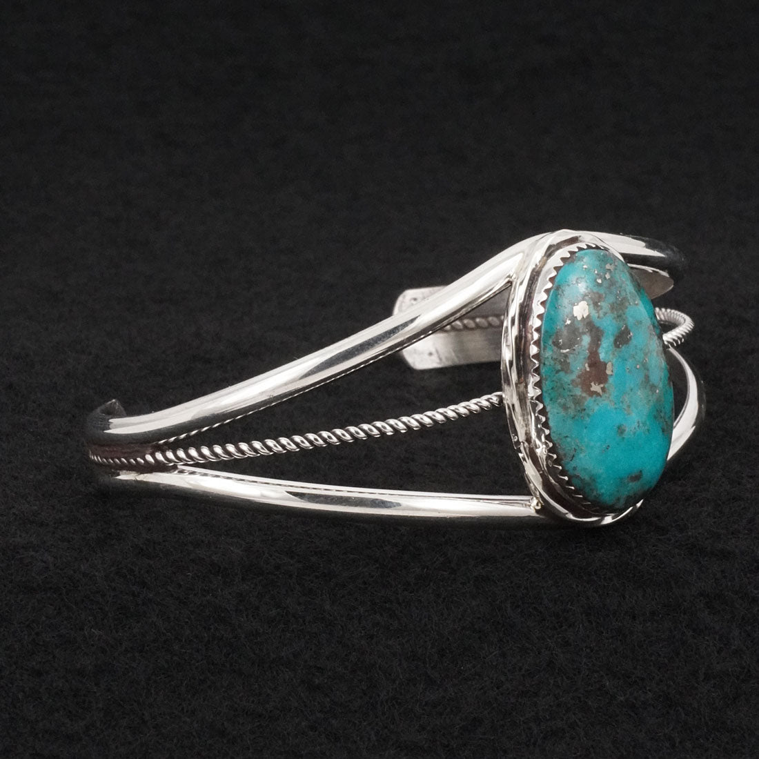 Ernest Hawthorne Turquoise & Sterling Silver Bracelet