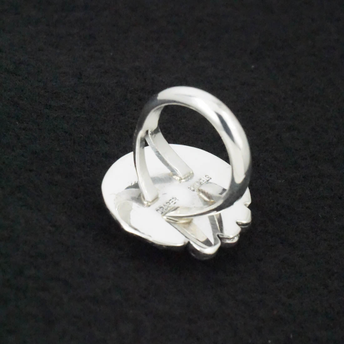 Joelias Draper Turquoise & Sterling Silver Ring Size 5.5