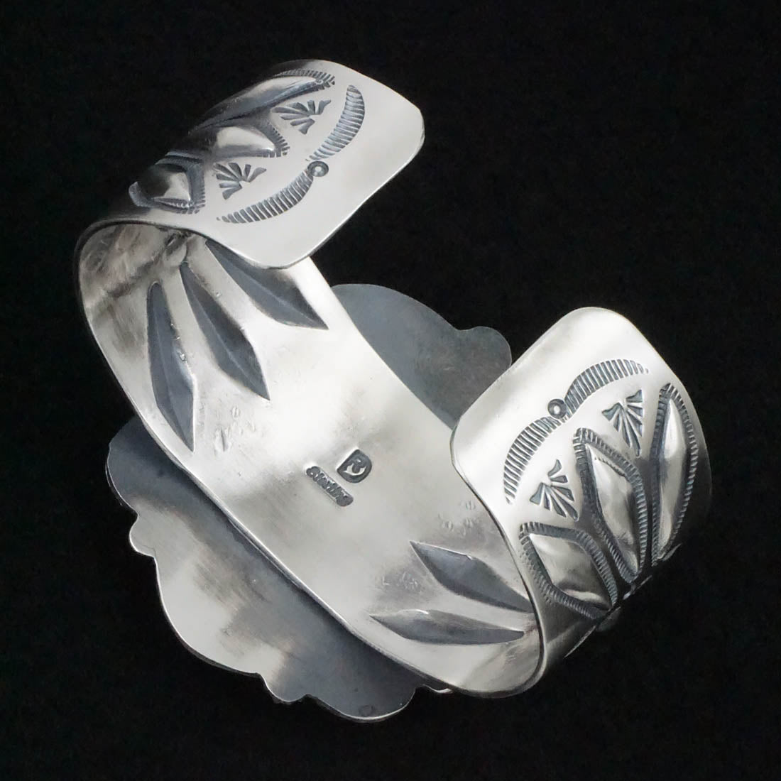 Raymond Delgarito Turquoise & Sterling Silver Bracelet