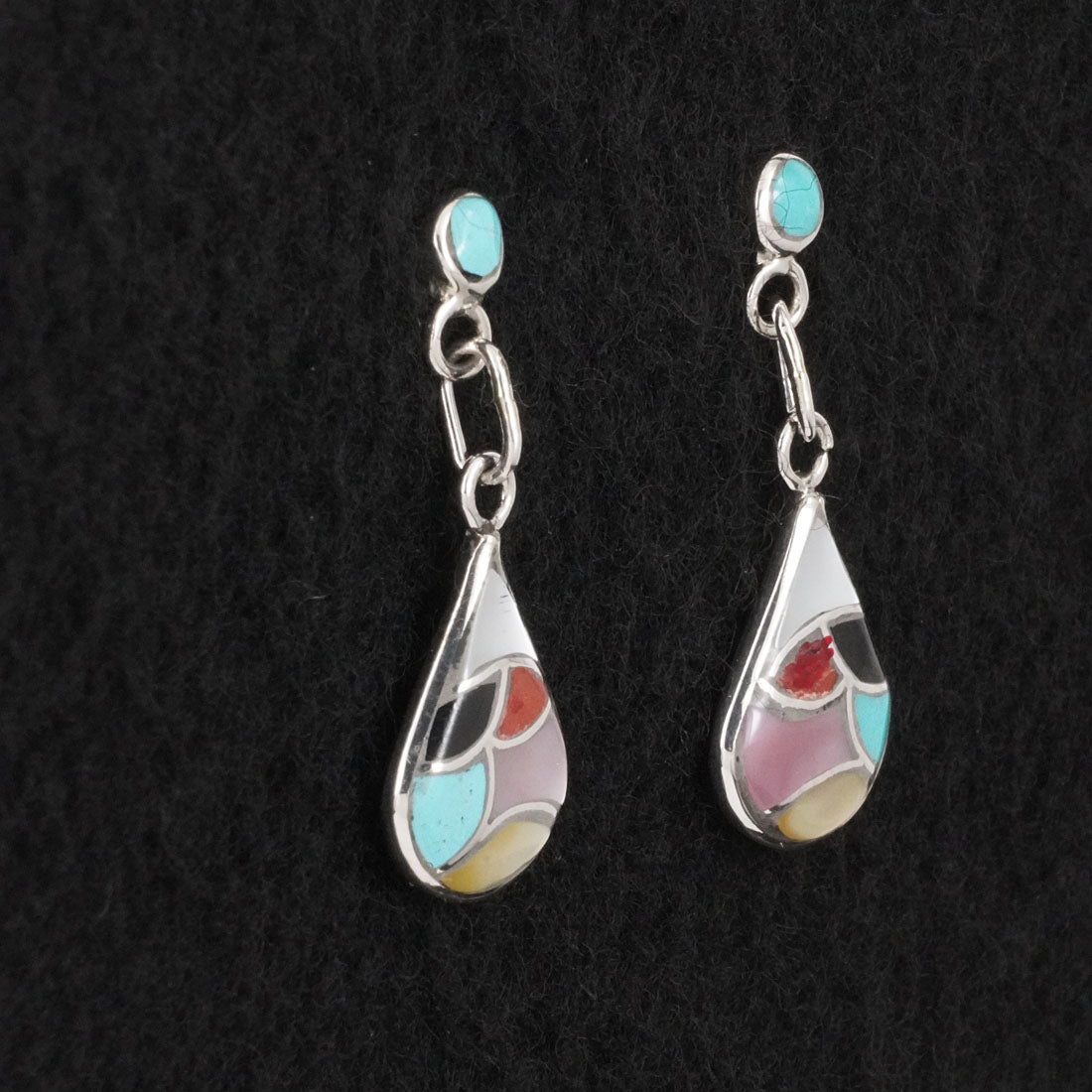 Orena Leekya Multi-Stone & Sterling Silver Earrings