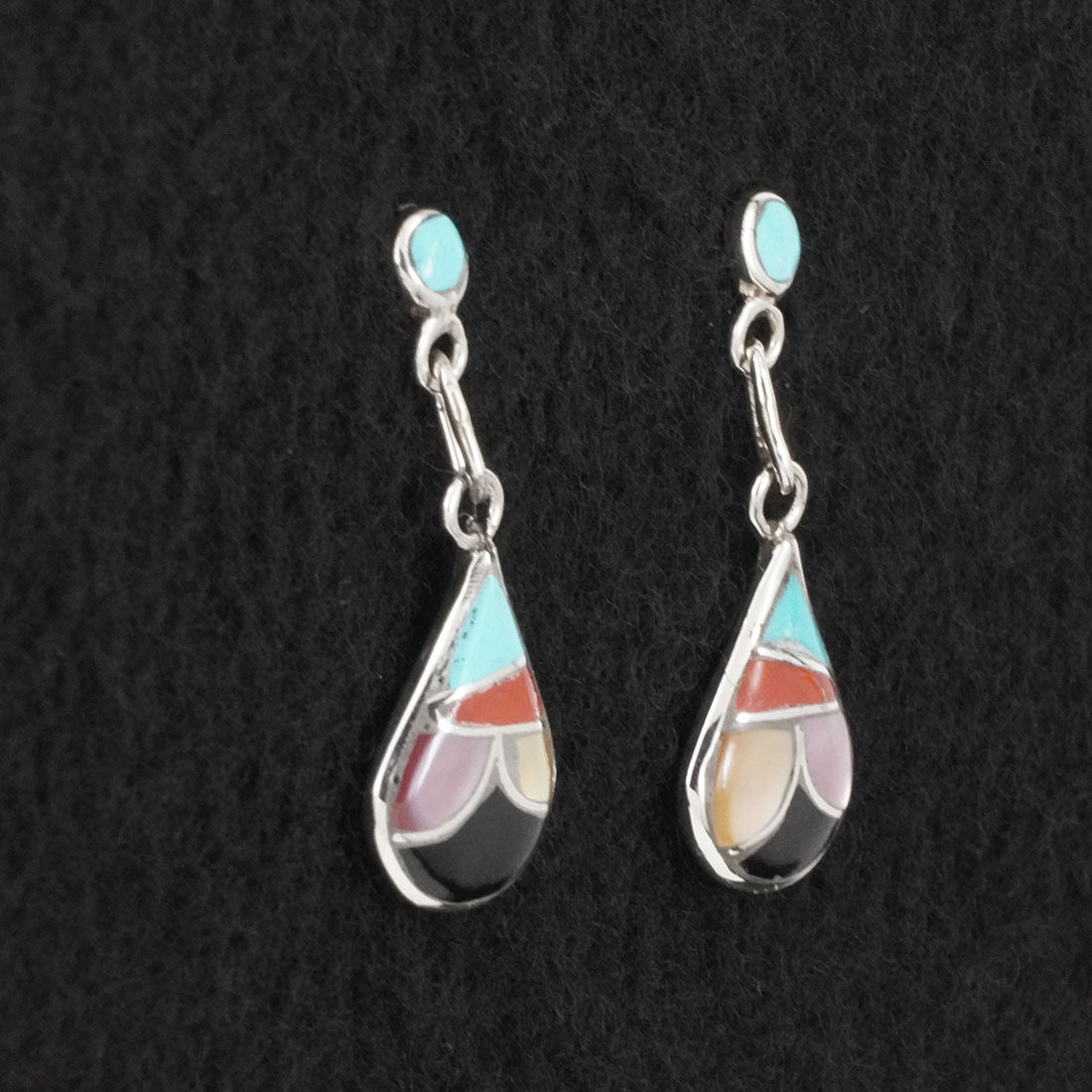 Orena Leekya Multi-Stone & Sterling Silver Earrings