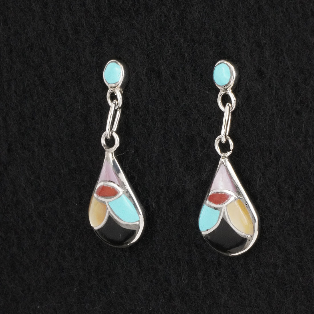 Orena Leekya Multi-Stone & Sterling Silver Earrings
