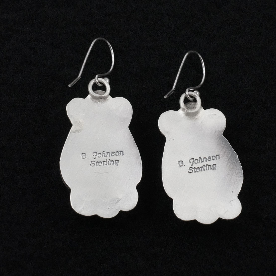 Bobby Johnson Turquoise & Sterling Silver Earrings