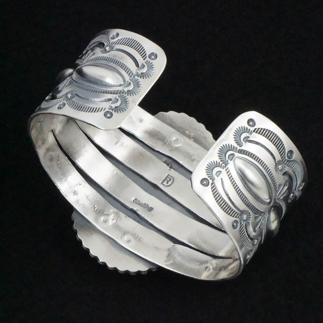 Raymond Delgarito Turquoise & Sterling Silver Bracelet