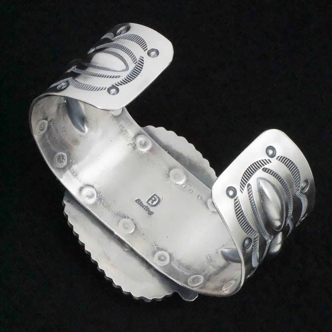 Raymond Delgarito Turquoise & Sterling Silver Bracelet