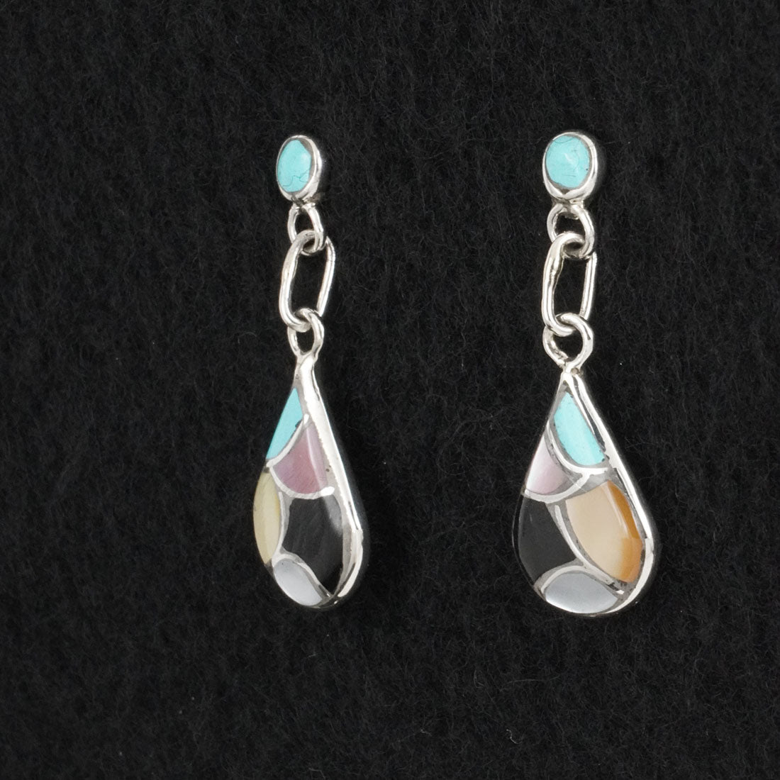 Orena Leekya Multi-Stone & Sterling Silver Earrings