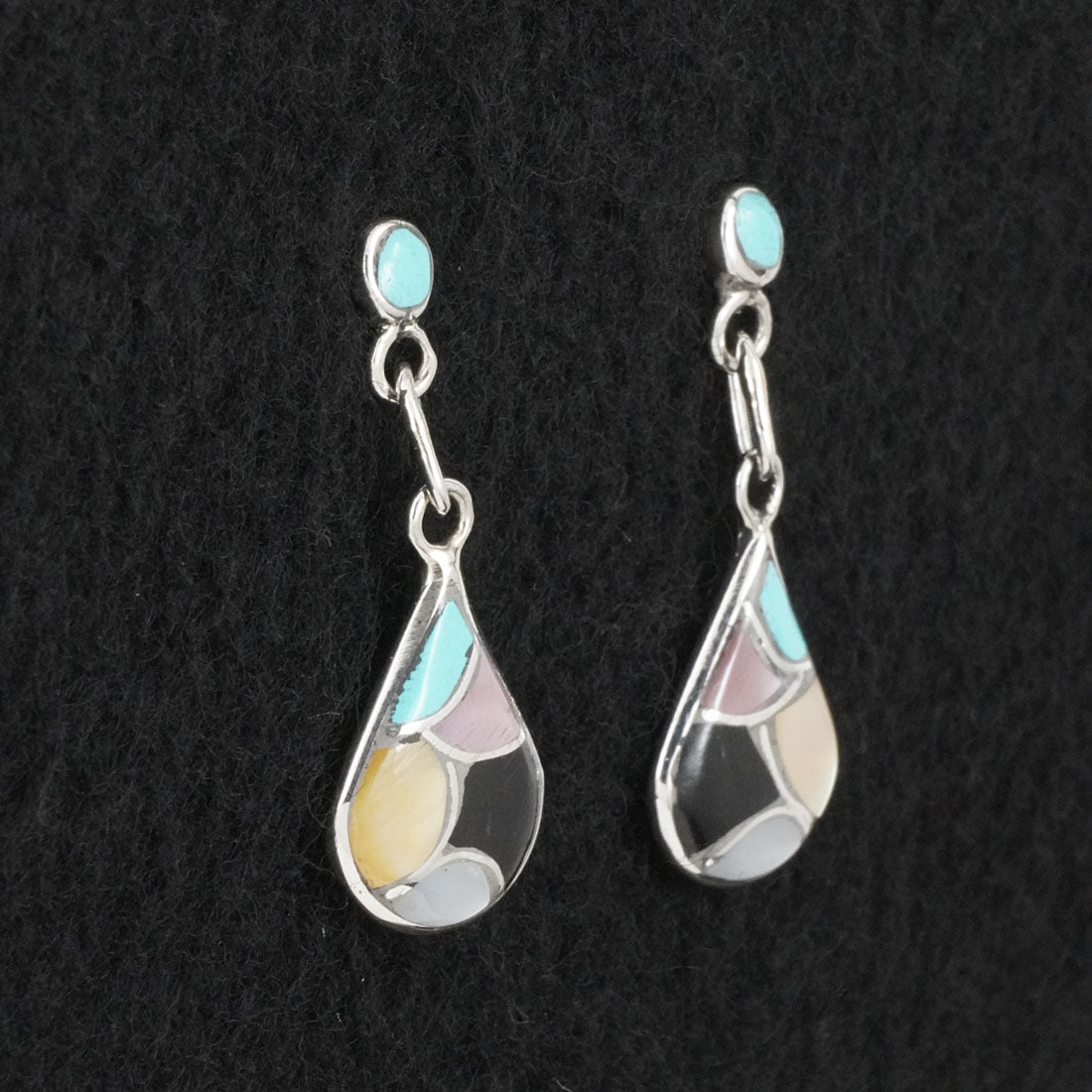 Orena Leekya Multi-Stone & Sterling Silver Earrings