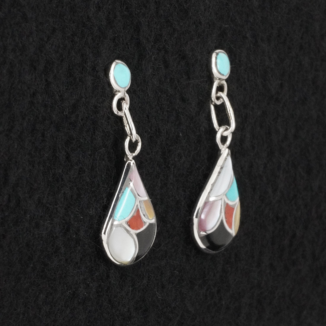 Orena Leekya Multi-Stone & Sterling Silver Earrings