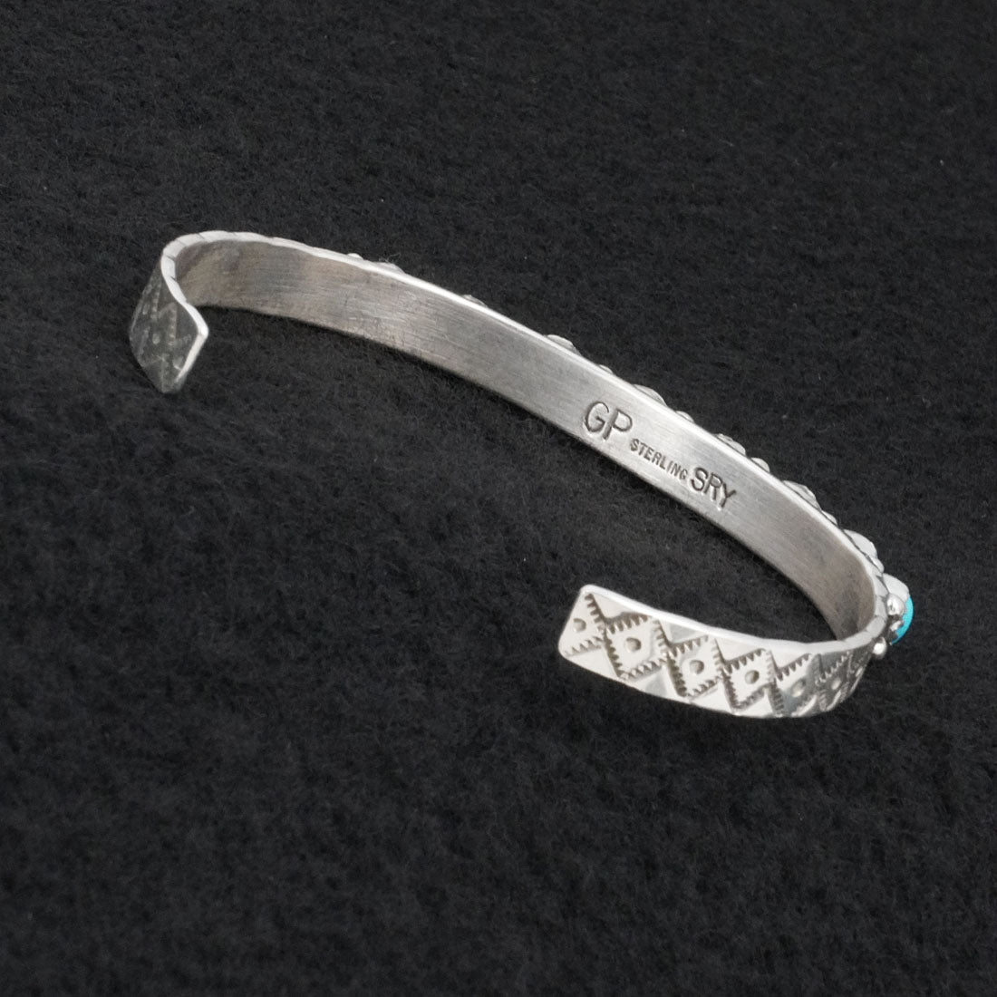 Gaynell Parker Turquoise & Sterling Silver Bracelet