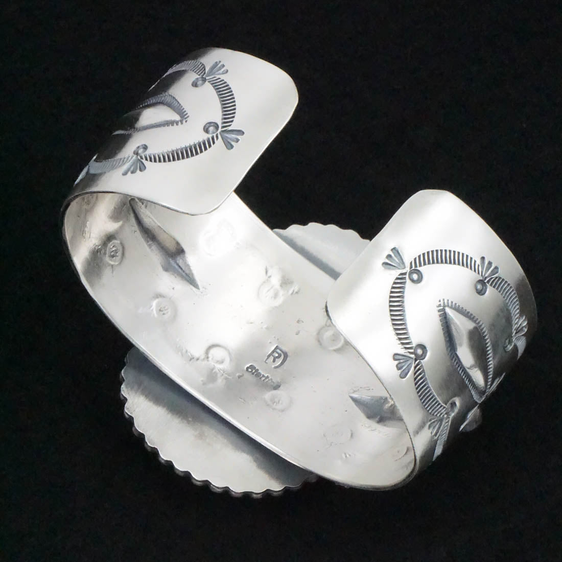 Raymond Delgarito Turquoise & Sterling Silver Bracelet