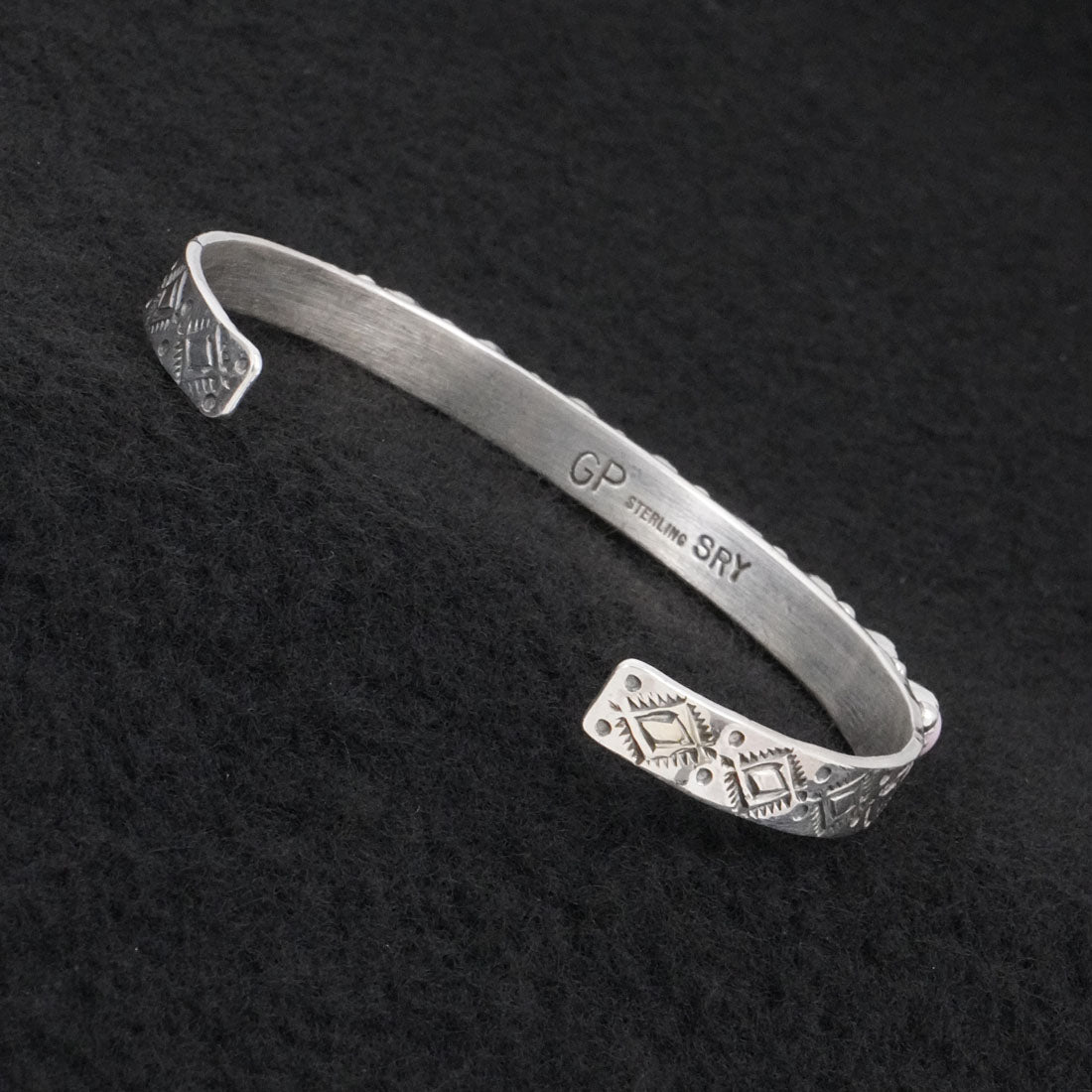 Gaynell Parker Pink Conch & Sterling Silver Bracelet