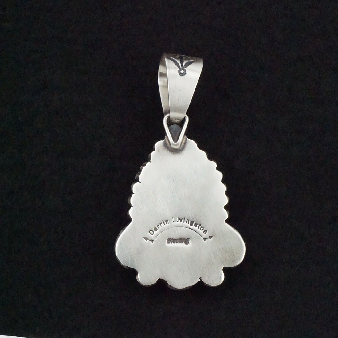 Darrin Livingston Turquoise & Sterling Silver Pendant