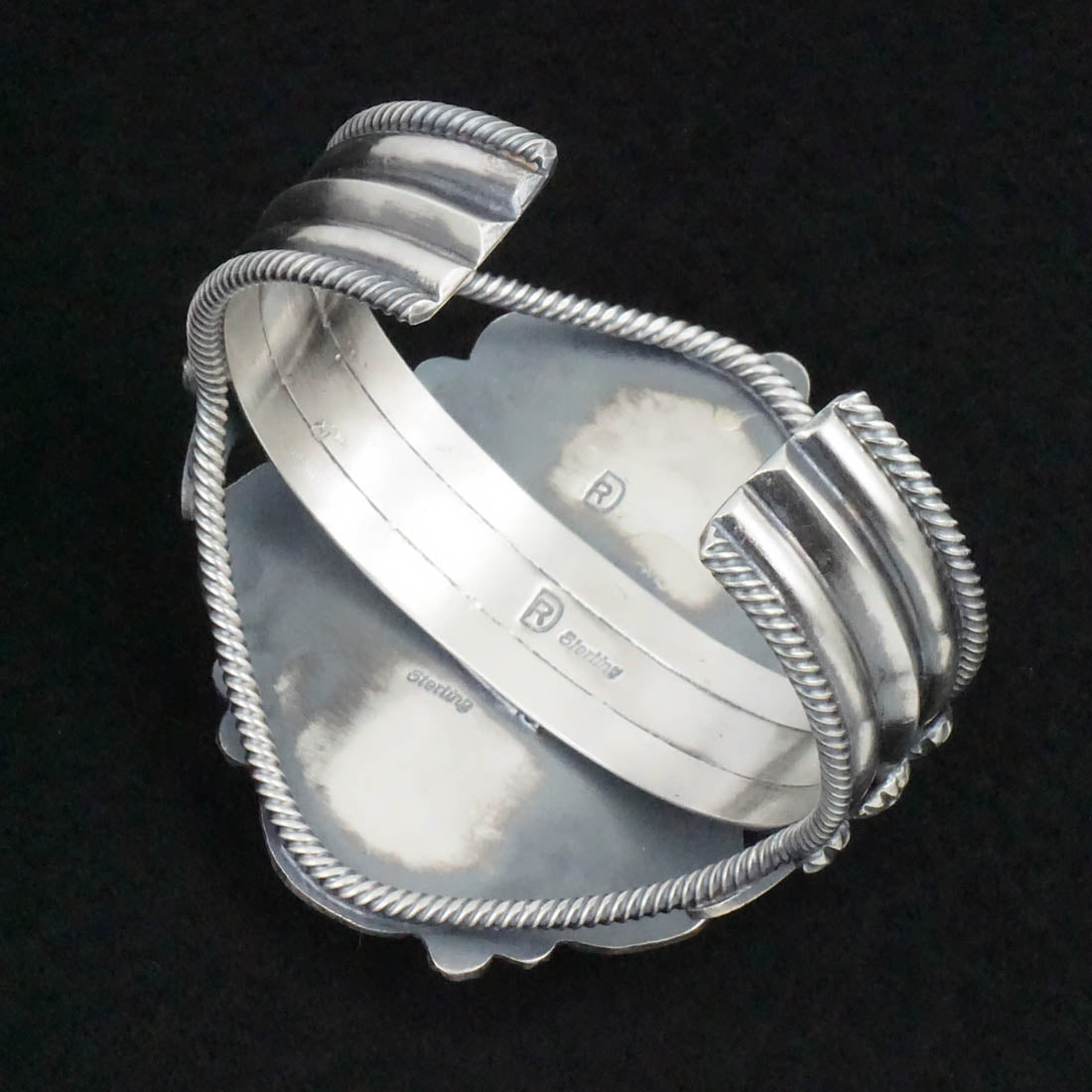 Raymond Delgarito Turquoise & Sterling Silver Bracelet