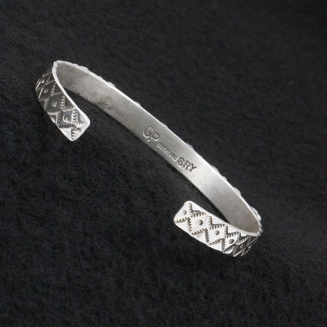 Gaynell Parker Spiny Oyster & Sterling Silver Bracelet