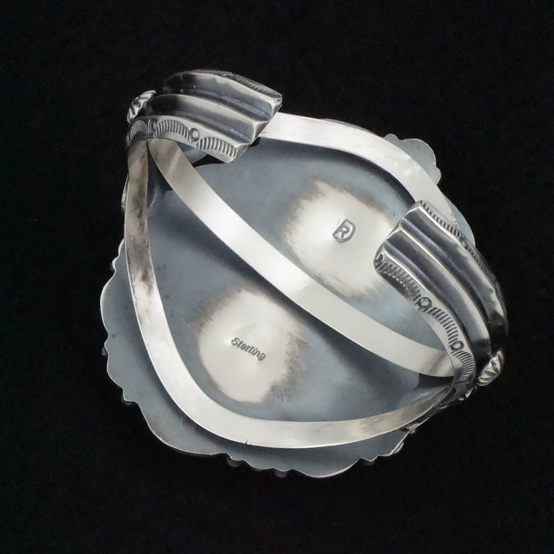 Raymond Delgarito Turquoise & Sterling Silver Bracelet