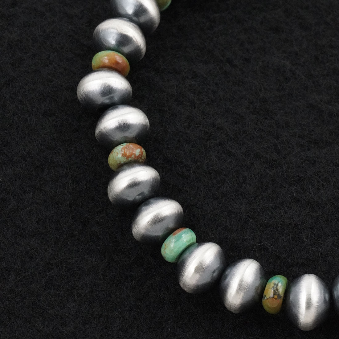 Tonisha Haley Turquoise & Sterling Silver Navajo Pearl Bracelet