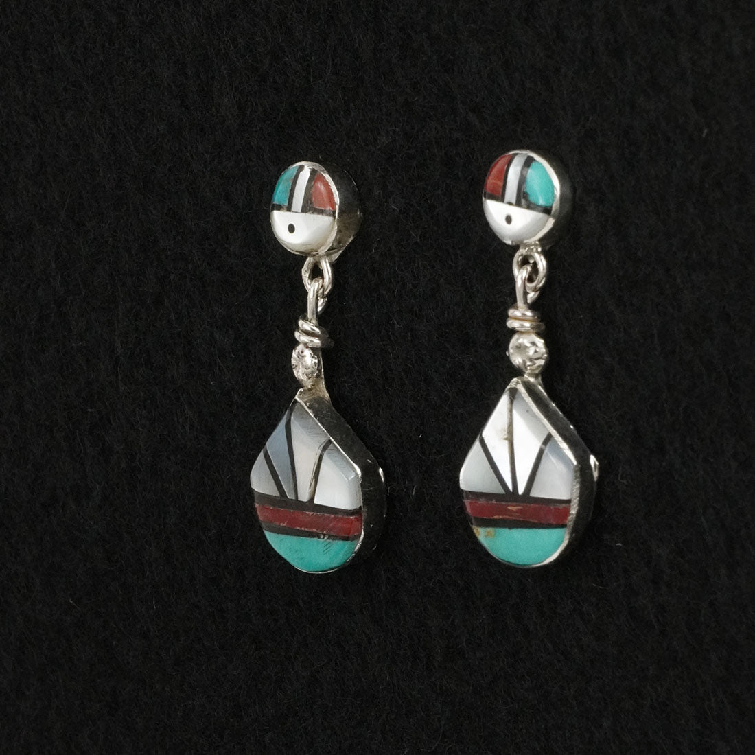 Ola Eriacho Multi-Stone & Sterling Silver Earrings