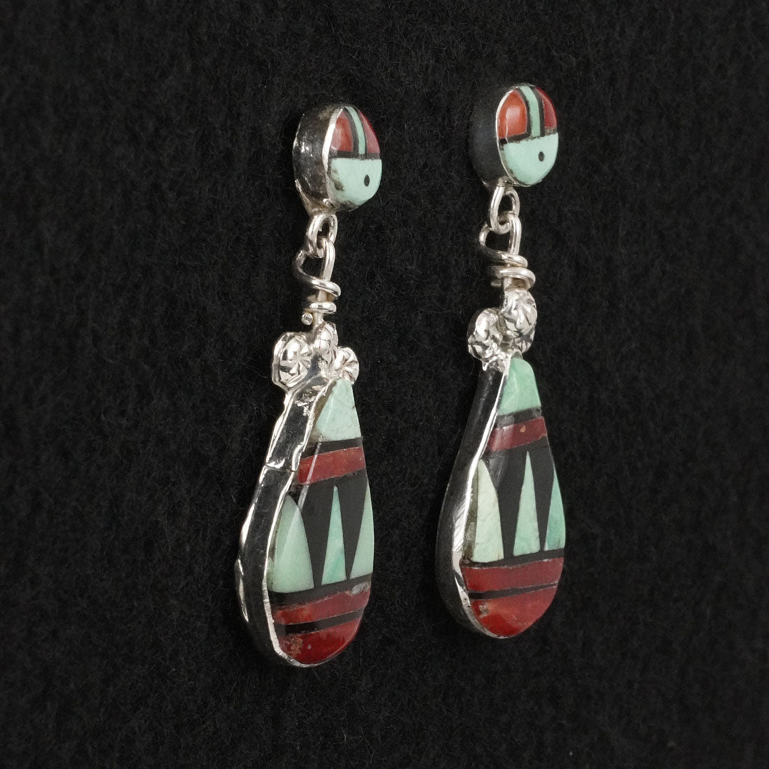Ola Eriacho Multi-Stone & Sterling Silver Earrings