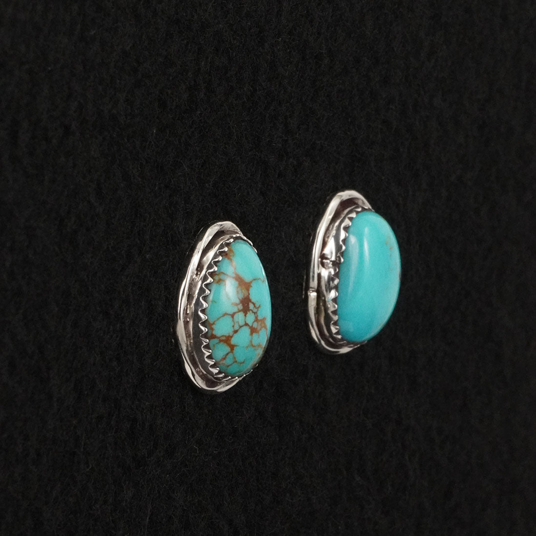 Ernest Hawthorne Turquoise & Sterling Silver Earrings