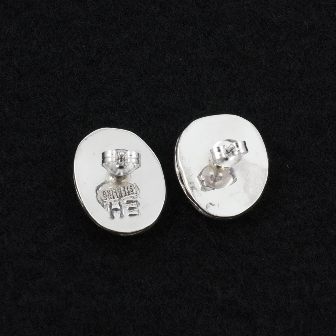 Ernest Hawthorne Turquoise & Sterling Silver Earrings
