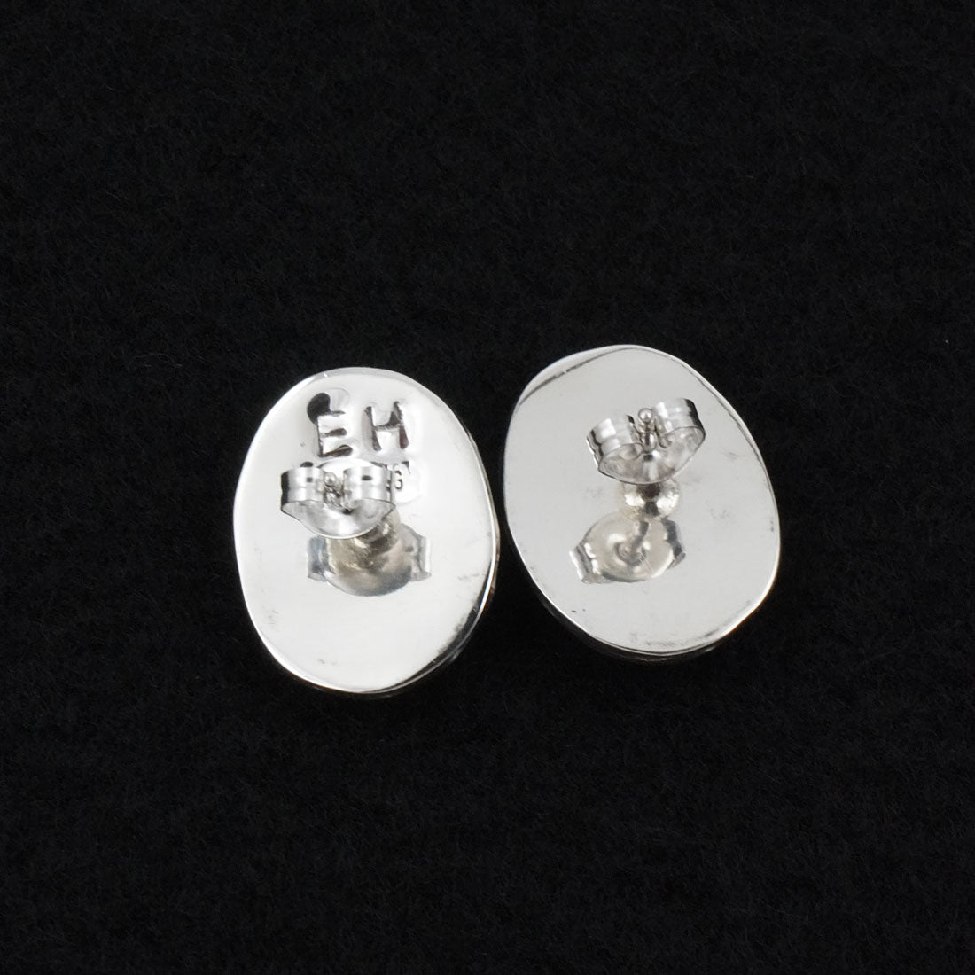 Ernest Hawthorne Turquoise & Sterling Silver Earrings