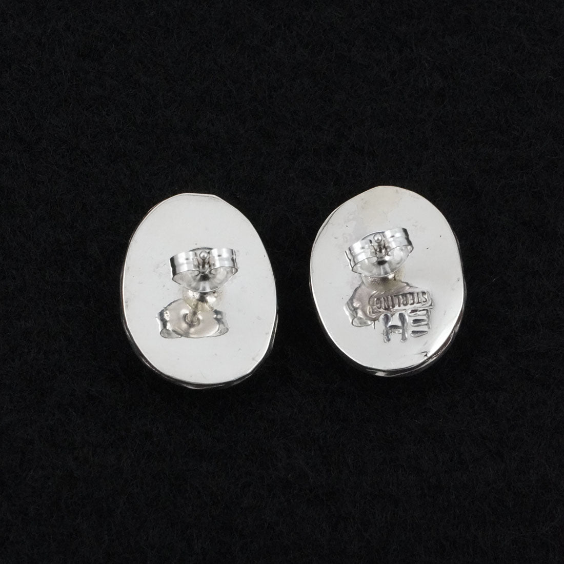 Ernest Hawthorne Turquoise & Sterling Silver Earrings