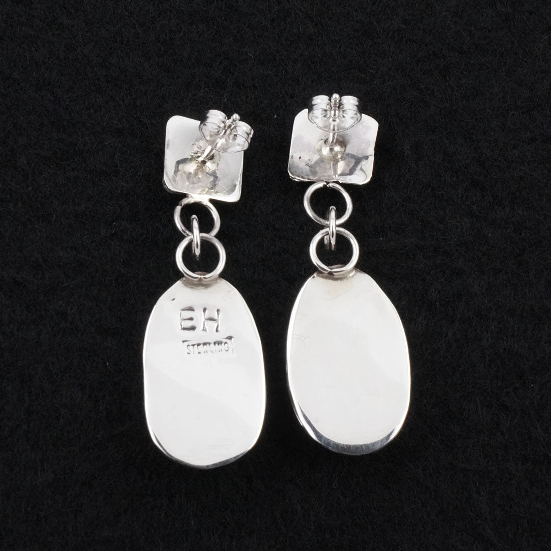 Ernest Hawthorne Turquoise & Sterling Silver Earrings