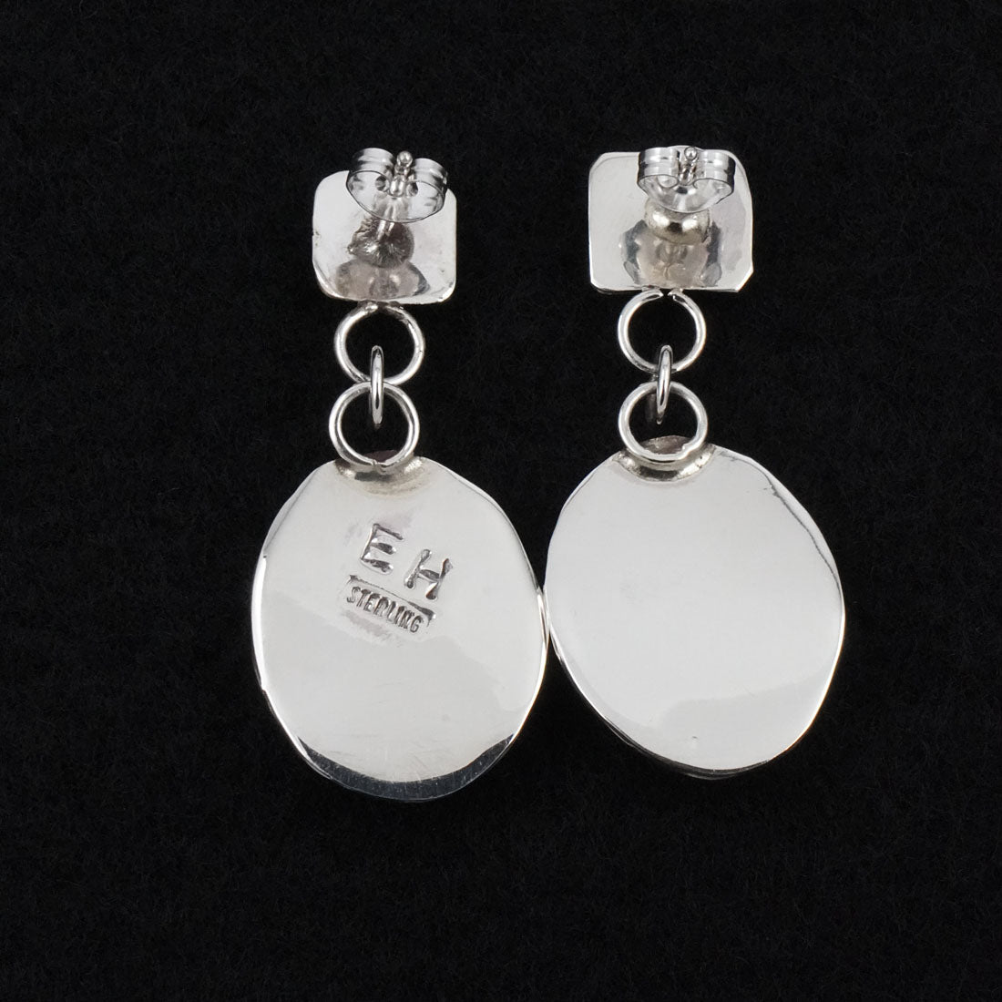 Ernest Hawthorne Turquoise & Sterling Silver Earrings