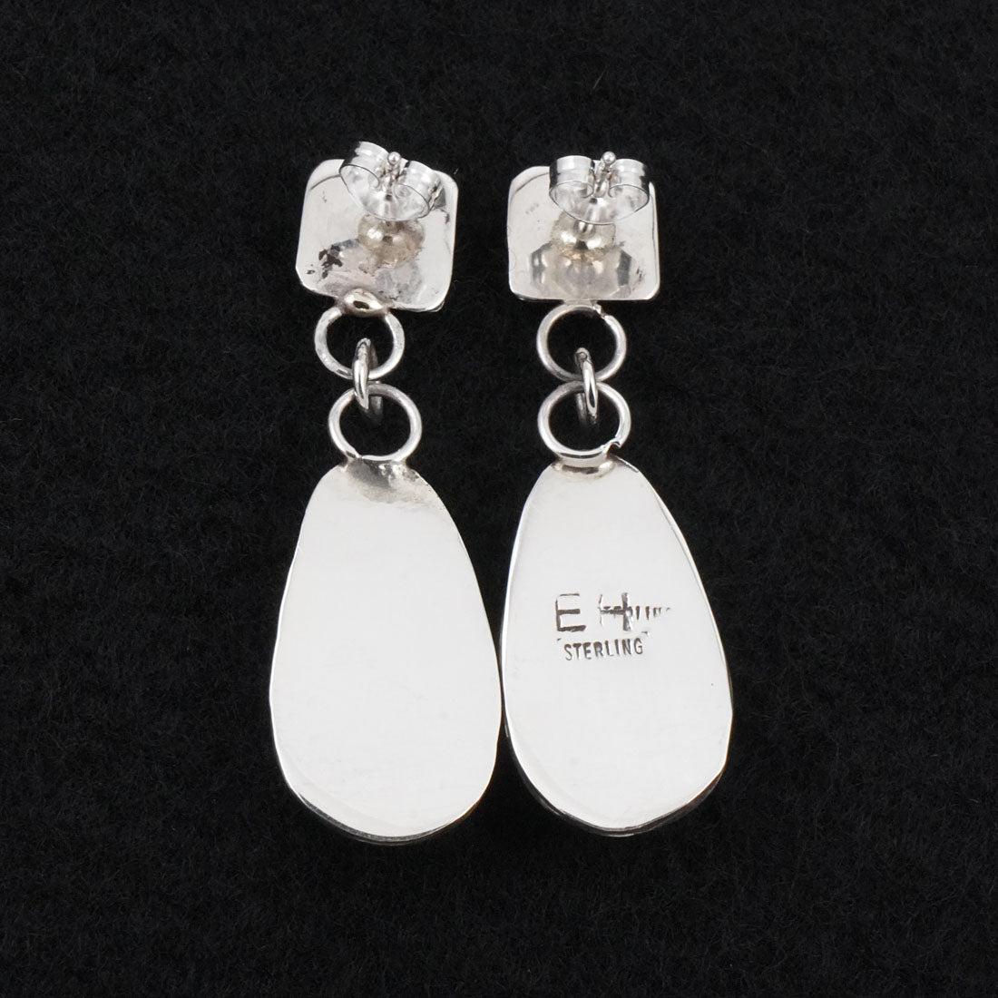 Ernest Hawthorne Turquoise & Sterling Silver Earrings