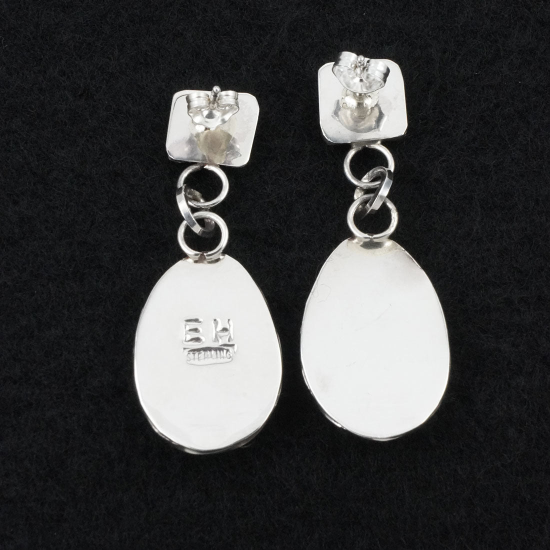 Ernest Hawthorne Turquoise & Sterling Silver Earrings
