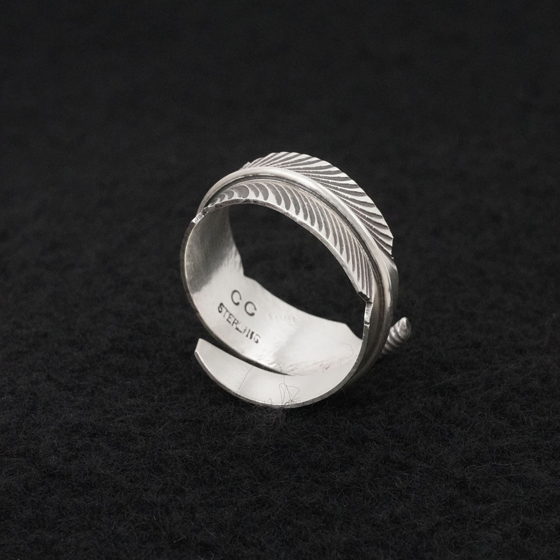 Chris Charley & Sterling Silver Ring Adjustable