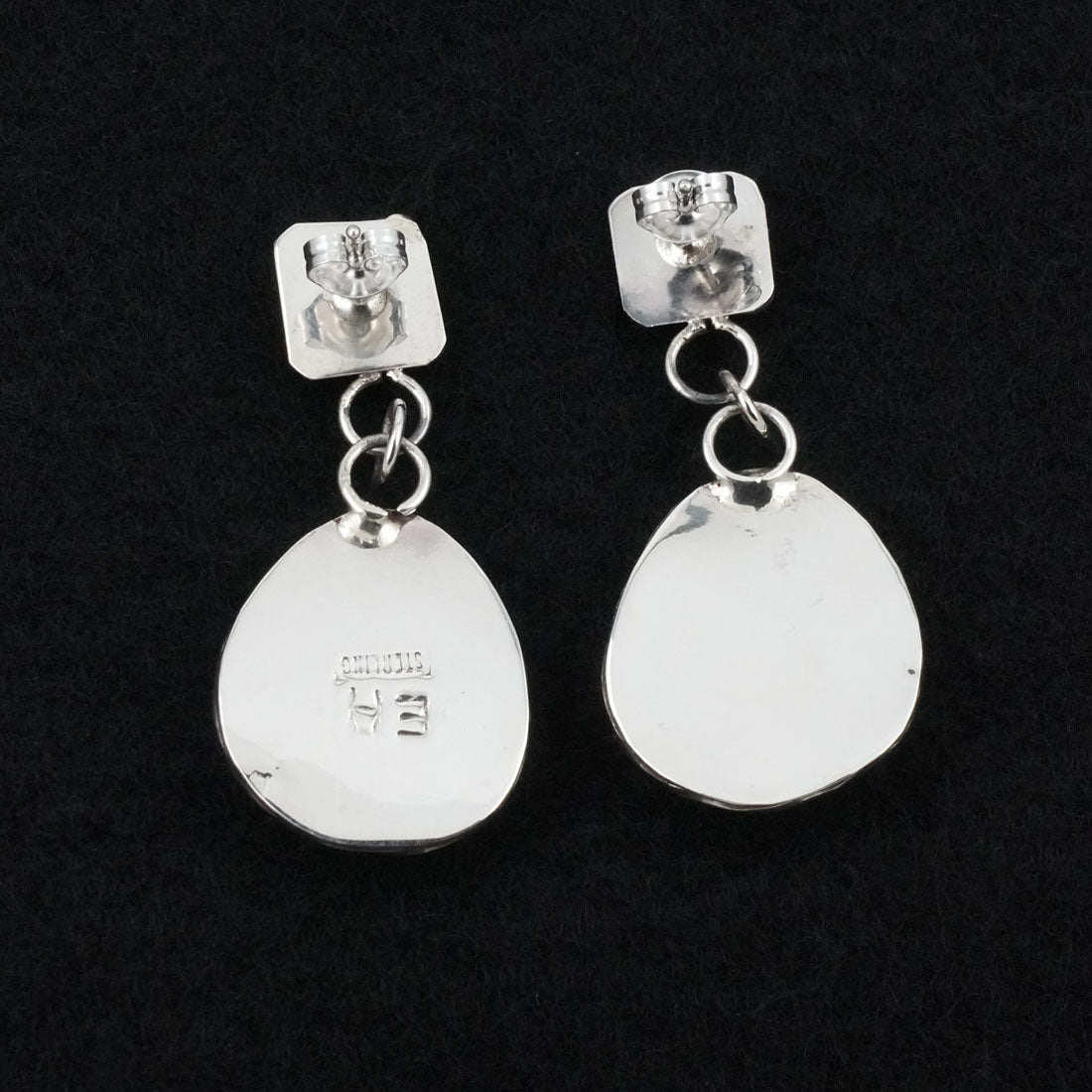 Ernest Hawthorne Turquoise & Sterling Silver Earrings