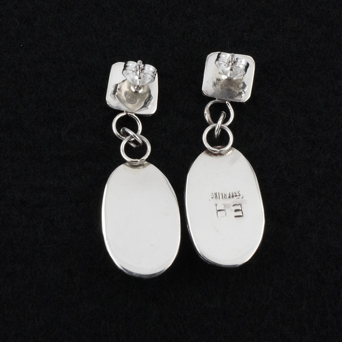 Ernest Hawthorne Turquoise & Sterling Silver Earrings