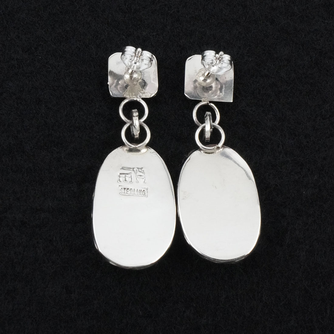 Ernest Hawthorne Turquoise & Sterling Silver Earrings