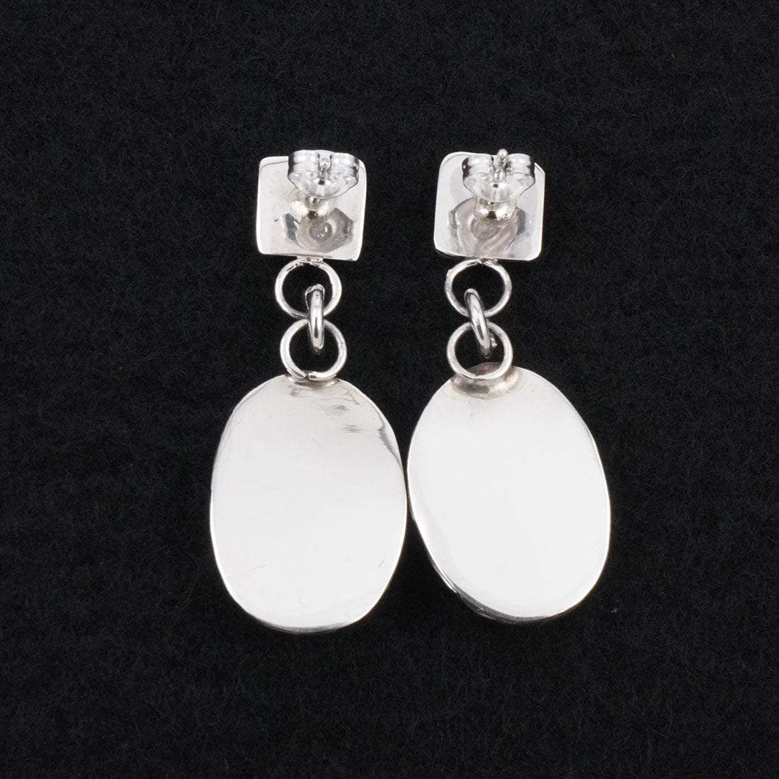 Ernest Hawthorne Turquoise & Sterling Silver Earrings