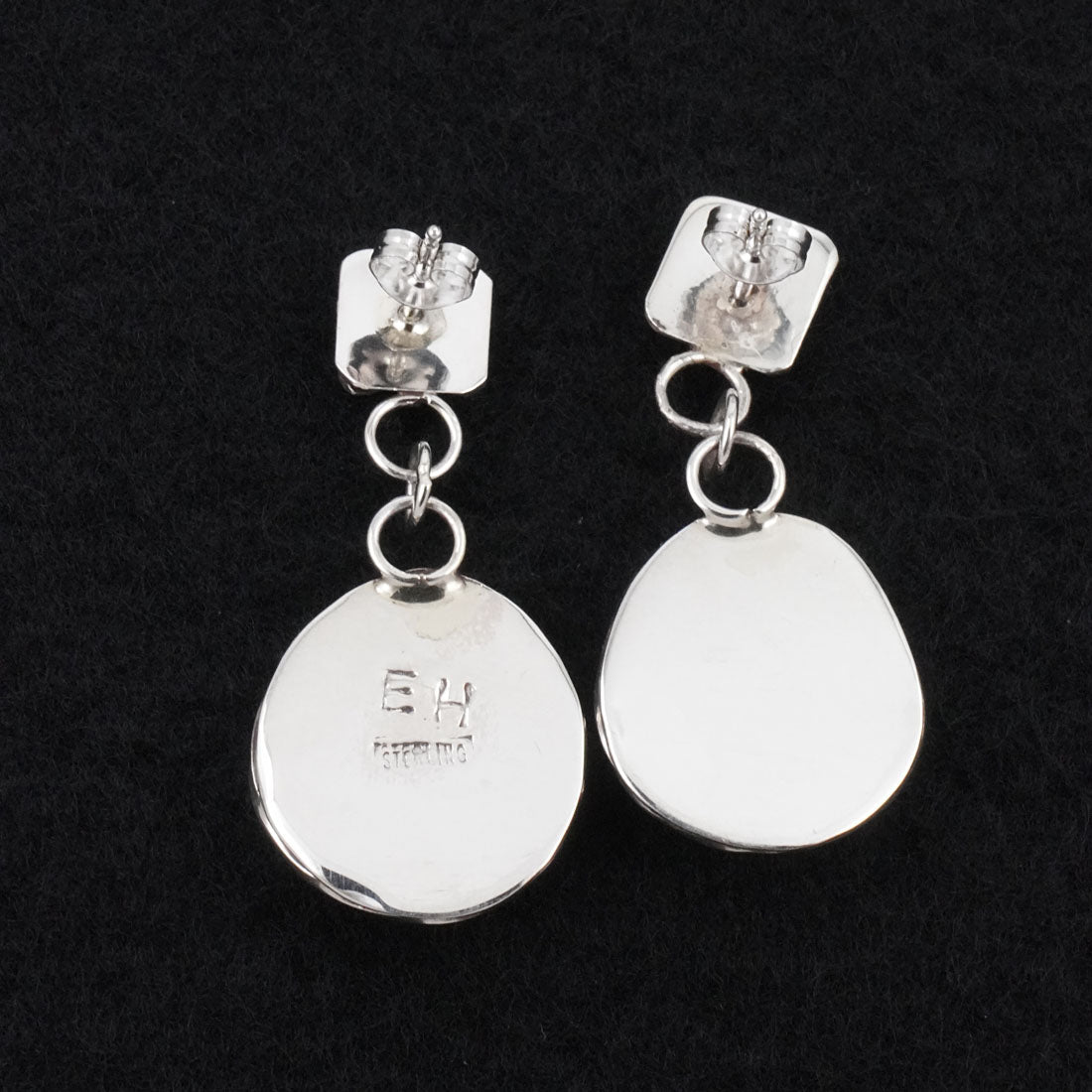 Ernest Hawthorne Turquoise & Sterling Silver Earrings